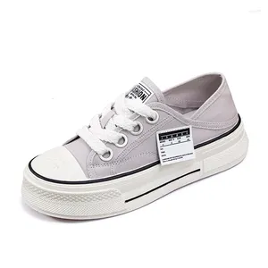 Dress Shoes Trend Koreaanse versie Low Top Canvas Classic Evergreen Stijl Student Retro Harajuku -paar