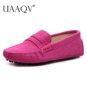 Chaussures habillées UAAQV FEMMES FEMMES VÉLICATION CUIR SPRING CHAPOS FLATS LOCES CONCUTHER