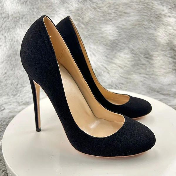 Zapatos de vestir Mujer Bombas Mary Jane Punta redonda Tacones altos Fetiche Tacón sexy 12 cm Stilleto Tamaño 46 Oficina Mujer Boda