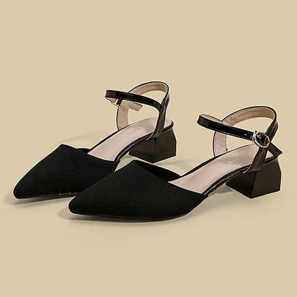 Zapatos de vestir Mujeres Cómodo Punta puntiaguda Punto de malla Solo elegante plano para ancho ancho