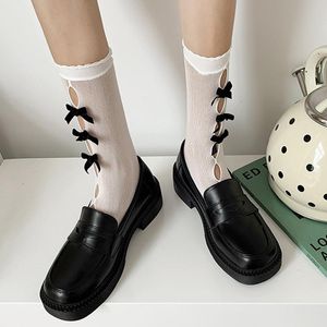 Jurk Schoenen Dames Lolita Britse Stijl Vierkant Hoofd op Hakken Platform Party Harajuku College Student Mary Janes Pumps