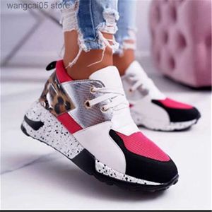 Chaussures habillées baskets pour femmes 2023 Spring Fashion Lace Up Ladies Shoes Running Couleur en plein air Femme Vulcanize Chaussures T230818