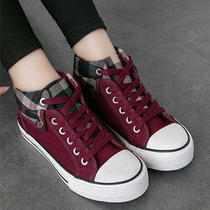 Kledingschoenen vrouwen gevulkaniseerde schoenen mode sneakers dames canvas schoenen zomer trainers zwarte mand femme casual denim tenis feminino 2022 aa230328