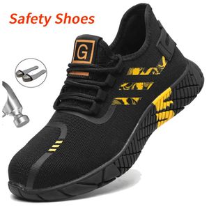 Zapatos de vestir Zapatillas de trabajo Zapatos de seguridad para hombres Zapatos de trabajo con punta de acero para construcción Botas de seguridad Zapatos para hombres Trabajo antipinchazos Verano 231016