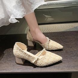 Vestidos zapatos xiaoxiangfeng de estilo francés de estilo femenino