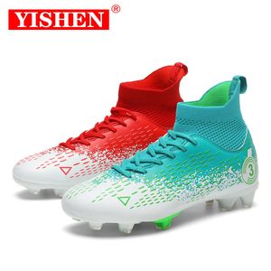 Chaussures habillées Boots de football yishen pour hommes Chaussures de football de haute qualité adolescents tffg football baskets futsal