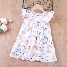 Vestido de verano ligero es sundress princesa niños ropa niña niños es para niñas 210528