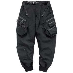 Jurk techwear broek streetwear joggers mannen haruku hiphop oversized broek militaire tactische broek zwarte vrachtbroek mannetje