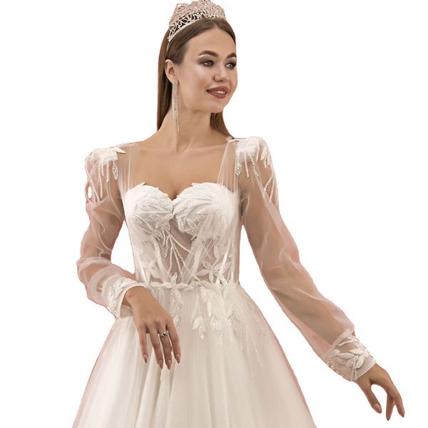 Robe Wedding Empire Collection femme en dentelle tissu à la main robe de mariée personnalisée spéciale