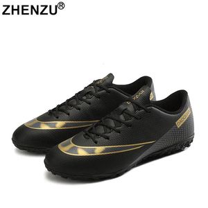 Vestido Zhenzu Size 32-47 Botas de fútbol zapatos para niños AG/TF Ultralight Soccer Sheats 231116