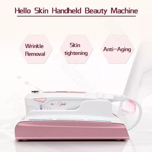 Robes 2022 Nouvelle mise à niveau Hello Skin Professional Machine avec RF Thérapie Facial Soulting Anti-Aging rinde Retirez pour les femmes Utilisation à domicile