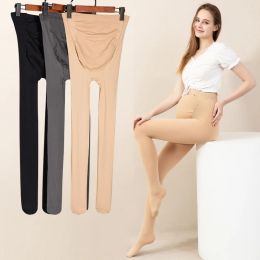 Robes 320d Automne Spring Maternity Collons Maternity Stockings / LEGGINGings For Endleed Women Grossy Pantyhose Réglable High Elastic