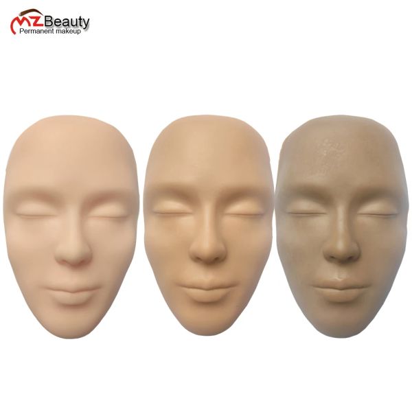 Robes 3D réaliste plein visage couleurs moyennes brunes foncées meilleures pratiques SILICONE SILON POUR PERMANENT DES FOURNISSEMENTS MICOBLADINGS MICROBLAD