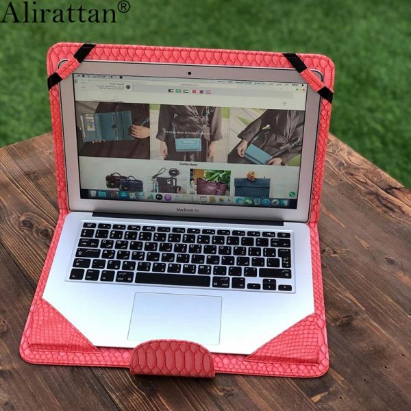 Robes Aliattan New Notebook Sleeve Case for Women 2022 Fashion MacBook Air Pro13.3 pouces Autruche Patter