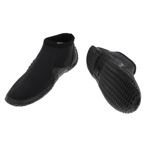 Vestidos Bota de Buceo clásica Antideslizante para Deportes acuáticos, Suela de Goma de Neopreno de 5 mm, botines de Buceo de Corte Bajo para Hombre Mujer Adulto