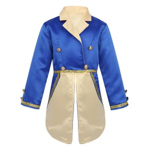 Jurken Baby Boys Prince Costume Child Kids Costuums Tailcoat Halloween Cosplay Kleding Kleed Roleplaying Games Tuxedo Jacket