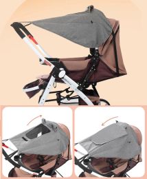 Jurken Baby Stroller Rag Shade Blocks UV UVB Sun Rays Cover Car Luifel Mosquito Insect Net Mesh Raintent Stroller Protection Accessoire
