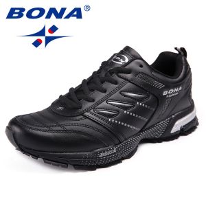 Robes bona Nouvelle arrivée classiques de style hommes Chaussures de course Action Cuir Men Chaussures sportives Chaussures de jogging extérieure