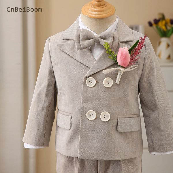 robes garçon costume bébé robe de mariée automne