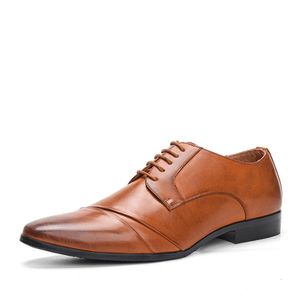 Robes marque hommes chaussures habillées nouveau Design Oxford chaussures pour hommes chaussures de mariage classique hommes chaussures décontractées