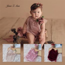 Robes enfants vêtements de photographie veet habille jupe nouveau-né 100 jours bébé fille qui tourne les tenues de nouveaux produits