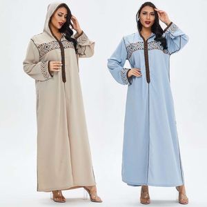 Robes Mode Femmes Porter Robe Musulmane Robe Moyen-Orient Longue
