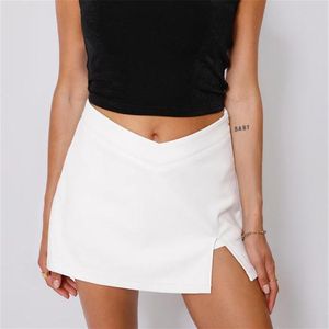 Jurken Kawaii Sexy Rokken Dames 2022 Zomer Mode Zwarte Minirok Boho Vintage Witte Rok Potlood Koreaanse Stijl Bruine Rok Schattig