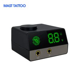 Jurken Mast Mini Power Supply Professional Tattoo Portable Dual Mode Switch LCD Dual voor Tattoo Hine Gun Make -up Permanente benodigdheden
