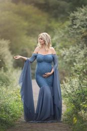 Jurken Maternity Photography Props jurken voor zwangere vrouwen kleding kanten zwangerschapsjurken voor fotoshoot zwangerschapskleding