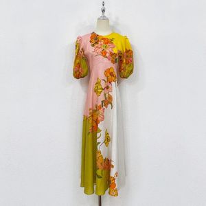 Robes Nouveau produit du créateur australien, robe imprimée en lin, très belle