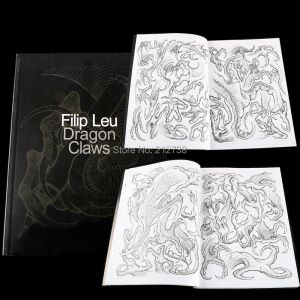 Robes les plus récentes conceptions de tatouage de griffes de dragon par Filip Leu livre de tatouage modèle de conception d'art corporel modèle de conception gratuit Shippingb5