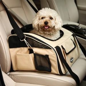 Jurken PetComer Pet Car Bag Dog auto Mat Pet Dog Backpack Car Bag Teddy VIP