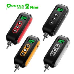 Robes Portex Gen2 Mini Battery Pack Wireless Battery Tattoo Tattoo Alimentation Adaptateur RCA RCA RECHARAGE LED DIGAL DIFICAL ALIMENT