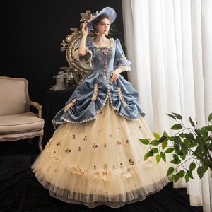 Vestidos Renacimiento Siglo XVIII Barroco Rococó Vestidos de María Antonieta Mujeres Vestidos de disfraces victorianos Ropa de teatro histórico