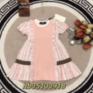 Robes printemps / été 100 robe rose à volants gâteau ourlet Hemline Fashion Pure Coton Satin Splice 3D