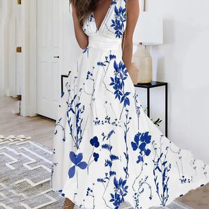 Jurken Summer Dress PartyDress Designer Dames Korte Polyester Mouwloze Daily Outfit Plus Size Dames kleding Rok voor Maxi