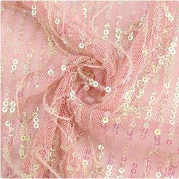 Jurken Tassel driedimensionale pailletten kanten gaas geborduurde stof trouwjurk podium jurk rok ontwerper stof diy diy