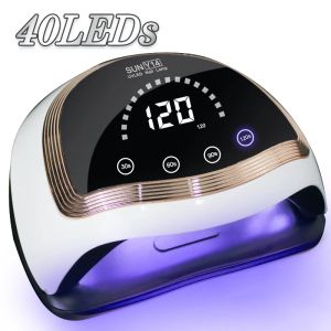 Jurken UV LED -nageldroger voor manicure UV -gel vernis snel drogende nagellamp met slimme sensor professionele salon gebruik nail art apparatuur