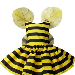 Robes femmes filles costumes d'Halloween mignons abeilles / coccinelles ailes + ensemble de robes faveurs pour les vacances