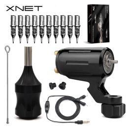 Robes Xnet Direct Drive Motor Tattoo Set Cartridge Tattoo Motor Grips Kit for Body Art Tattoo Needles Bar Set Supply