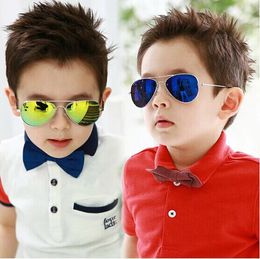 DRESSUUP mode bébé garçons enfants lunettes De soleil Piolt Style marque Design enfants lunettes De soleil 100% UV Protection De Sol Gafas 240219