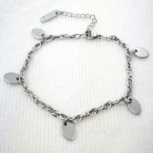 925 sterling zilveren Bohemen ronde merk pailletten armband vrouwelijke Koreaanse versie eenvoudige mode temperament ins koude wind hand sieraden