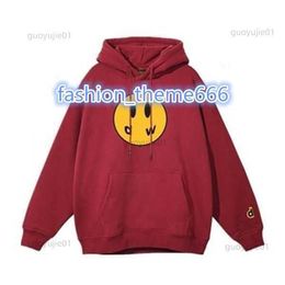 Drew Sweats à capuche pour hommes Sweatshirts Qualité visage souriant Hiver Doublure en coton Sourire anime sweat à capuche y2k sweat à capuche Hommes Sweatshirts Causal Chaud Plaine Drews barrière à capuche N8Y2