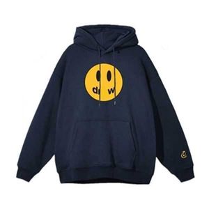 Drew Sweatshirts Jaune Homme Rétro Smiley Visage Lettres Sweat Femme Tshirt Printemps Tendance Dessiner À Capuche Haut Haut Drews À Capuche Dessiner Ho 5773