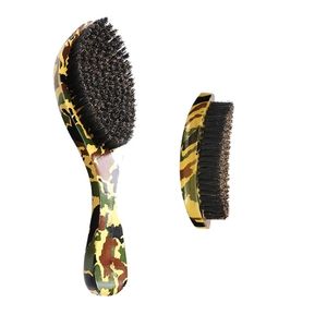 DREWTI brosse ondulée incurvée peignes poils de sanglier durs hommes outil de coiffure professionnel barbe coiffure plus droite 220222