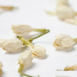 Gedroogde bloemen 200g Jasmine bloemknop aromatherapie sachet lucht verfrissende geen platen kom y1128 drop levering home tuin decor geur dhqig