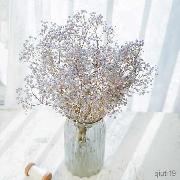 Fleurs séchées 25g 25-35cm Fleurs séchées naturelles Souffle de bébé Petits bouquets Décoratifs pour la maison Photographie Photo Toile de fond Décor Cadeau R230725