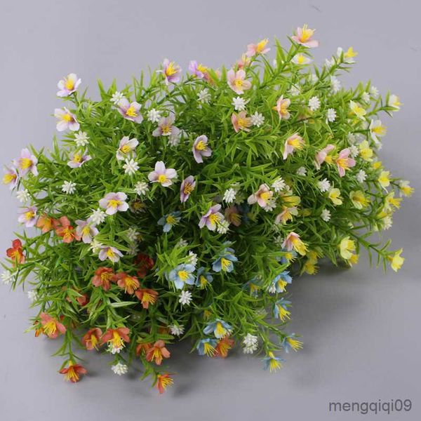 Flores secas CALIENTE Nueva Flor Artificial Plástico Jazmín Pequeño Zou Crisantemo Planta Falsa Boda Hogar Jardín Decoración Nupcial Paquete R230612