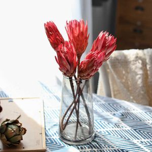 Gedroogde bloemen Natuurlijk Afrika Sneeuw Lotus vintage Luxe Indie Kamer Decoratie Accessoires Party Home Decor Tafel Centerpieces