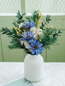 Bouquet naturel de fleurs séchées pour Style maison, avec Arrangement de feuilles de décoration pour fête de mariage